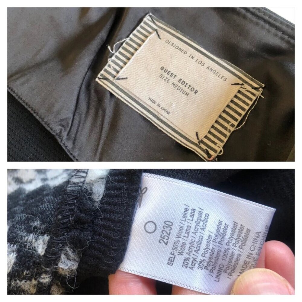 Anthropologie Guest Editor Open Cardigan Vest Swe… - image 5